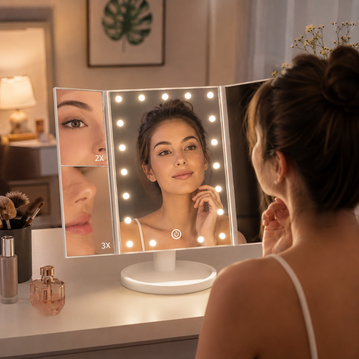 GlowMirror™ | El Espejo LED Viral de Beauty